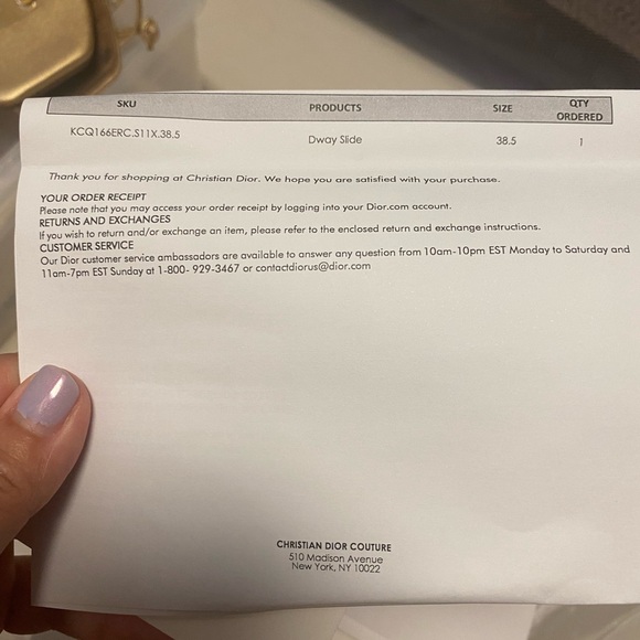 Christian Dior Dway sandals *Authentic* - Picture 4 of 15